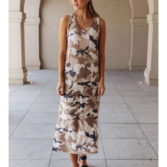 City Camo Dress NWT - Picture 1 of 8